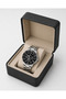 Nova Black 42 mm Black Dial Steel Band Chronograph Look Men's Quartz Wristwatch - 5