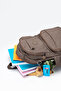 Unisex Mink Backpack Clinker Crinkle Waterproof Travel School Bag with Laptop Compartment 40X30X15Cm - 7