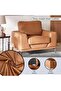 CODE SINGLE SEATER SOFA - LIGHT BROWN - 7