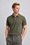 Men's 100% Cotton Standard Fit Polo Collar Basic T-Shirt - 4