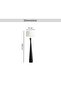 Chellsy E27 Polyresin Floor Lamp 61x61x185.5cm - Black - 7