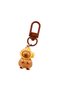 Set de 4 brelocuri mini capibara, 3 cm, multicolor, 27554 - 4
