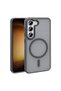 Galaxy S23 Case Magsafe Supported Camera Raised Silicone Matte Anti-Fingerprint Gzst - 2