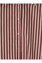 Lcw Modest Burgundy Striped Women's Shirt Tunic - 7