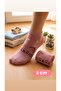 Cat Patterned Cotton Women's Booties Socks |   Soft, Flexible, Colorful Daily Socks - 2