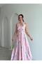Aure Maxi Dress 1658 - Pink - 2