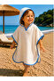 100% Cotton Muslin Pareo Towel - Baby Boy & Child Beach and Bath Towel Bathrobe Poncho (0-2 Years)
