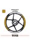 Rks srk250rs wide rim cover sticker decal model 16-piece set high quality stickers