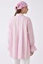 Back Pleated Pocket Shirt Y0147 - Light Pink - 4