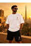 Premium Design Model Oversize Arabica Large Print Detailed Cotton Set - 2
