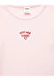 Crew Neck Short Sleeve Cotton T-Shirt with Embroidery Detail - 5