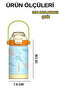 360 ml Children's Thermos Bottle with Double Drinking Straw / Without Straw and Carrying Handle - 3