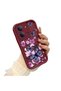 Redmi 15C 4g Compatible Case Camera Protector Claret Red Silicone Couple Phone Case Butterfly Pattern - 2
