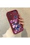 Samsung Galaxy M34 Compatible Case Camera Protector Claret Red Silicone Couple Phone Case Butterfly Pattern - 2