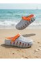 Slippers Cross Sandals Daily Comfortable Orthopedic Sole Sea Beach Garden Pool Chef Hospital Street Slippers - 2