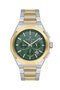 Green Dial, Gold Gray Color Strap, Same as in the Image, 44 mm Men's Wristwatch - 6