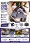 Volkswagen Crafter Panelvan Automobile Rear Seat Inflatable Bed Electric Pump Repair Kit Travel Set with Bag - 7