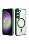 Galaxy S22 Plus Case Edges Slim Back Magsafe Camera Raised Silicone Omsy - 2
