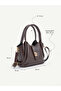 Peggy Women's Handbag and Shoulder Bag with Buckle Detail and Adjustable Strap - 6