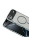 iPhone 17 Air Case Magsafe Supported Camera Raised Matte Anti-Fingerprint Silicone Senk - 6