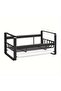 Black Dish Drying Rack With Drawer Sink Drainer Drip Tray Anti Rust Frame Swivel Spout Large Storage Draining Board Removable Cutlery Holder Kitchen Accessories - 8