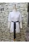 Mira Multi-Functional Chiffon Shawl Bolero White - 8