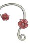Phosphorescent ear cuff, flower pattern - 2