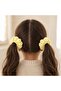 Knitted Pompom Hair Clip - Bulut Scrunchie Handmade - 2-Piece Handmade Knitted Clip - 6