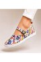 Milano Picasso White Genuine Leather Orthopedic Women's Casual Shoes (36-44 Large Size) ⭐ - 2