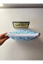 Women's Blue-White Polka Dot Patterned Quilted Makeup Bag and Travel Cosmetic Bag - 3