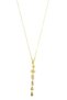 Glb-stl41414 element necklace - gold