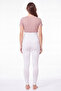 Adjustable High Waist Cotton Lycra Long Maternity Leggings - 4