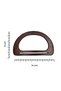 Imported Wooden Bag Handle 14X9 Venge 08 - 2