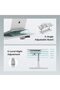 2 in 1 Multipurpose Foldable Laptop Table Stand for Office Chair with Cup Holder (Grey) - 5