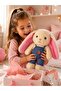 40cm Sleeping Companion Plush Rabbit & Playmate Rabbit in Dress & Plush Rabbit in Overalls - 2