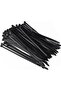 Nylon Multi-purpose Cable Tie-Pack of 100, Self-Locking, High Weight Capacity, 10 CM Length, Black