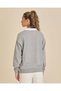 Senior Girls Grey Collared Sweatshirt - 3