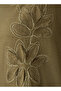 فستان من الكتان المطرز - 6