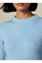 RIBBED SQUARE NECK HALF SLEEVE TOP - 3