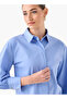 BAND COLLAR BUTTON DOWN SHIRT WITH RELAXED FI - 7