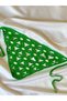 Green Daisy Patterned Summer Bandana, Knitted Patterned Bohemian Bandana & Waist Scarf - 2