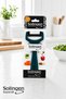 Solingen Vegetable and Fruit Peeler Stainless Steel Sharp Blade Ergonomic Potato Carrot Cucumber Apple Peeler
