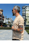 Men's Modal Fabric Slim Sleeve Premium T-Shirt - 5