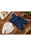 Ruffle Detailed Shirted Baby Girl Denim Salopet Overalls Gardener 2-Piece Set 6-9Months,9-12Months,12-18Months,18-24Months - 3