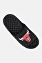 Men Chicago Bulls Primary Logo Slip On Slides, Black - 4