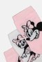 Toddlers Girl 3 Pairs Mickey And Friends Graphic Print Ankle Socks, Multicolor - 3