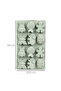 30011-70 Silicone 9-Piece Cheerful Cookie Mold Green 19.5*34cm - 4