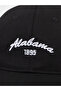 Black Embroidered Baseball Cap - 3