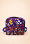Girls' Floral Patterned School Backpack and Lunch Bag Set of 2 - 3