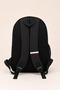 Unisex Black Backpack with Laptop Compartment Daily School Travel Multi-Compartment Plcan26085 - 4